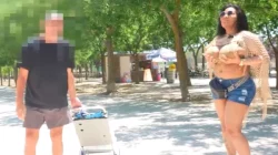 Arroz a la cubana dominicano style Las tetas gigantes de Jennifer Dominic plantean el enigma que deja Madrid en shock